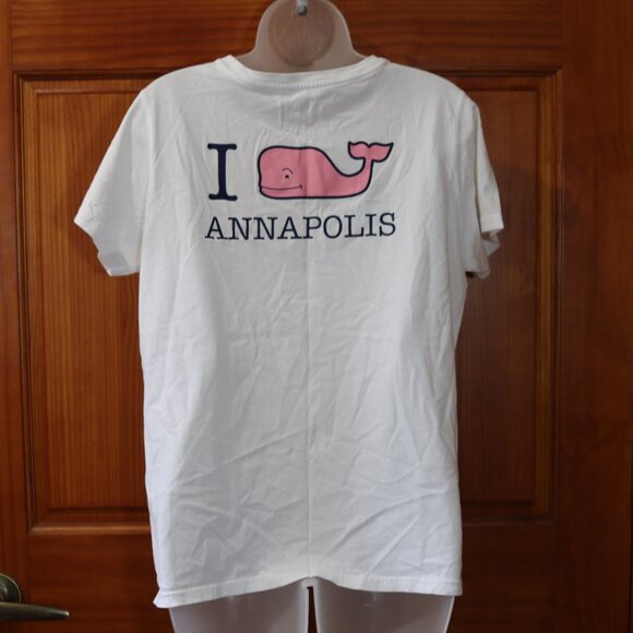 Vineyard Vines Tops - Vineyard Vines Annapolis White T-Shirt LG